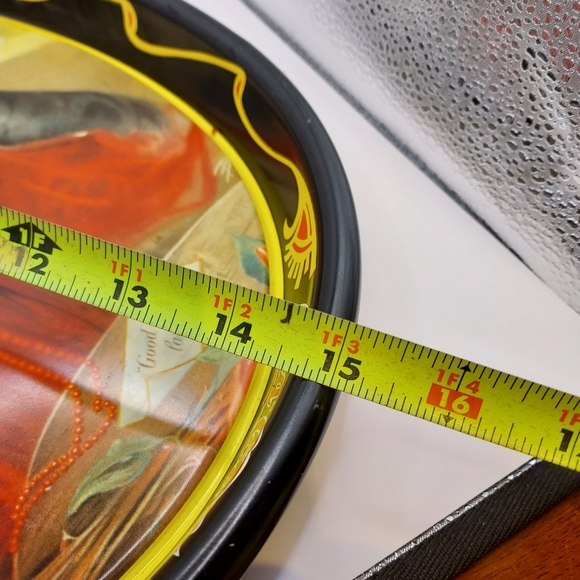 Vintage Coca-Cola "1908 Calendar Lady" Coca - Cola Serving Tray 1987 Ohio Art. - Picture 5 of 11